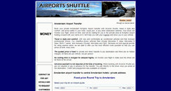 Desktop Screenshot of amsterdam.airports-shuttle.com