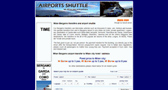 Desktop Screenshot of bergamo.airports-shuttle.com