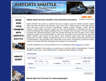 Tablet Screenshot of naples.airports-shuttle.com