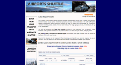 Desktop Screenshot of luton.airports-shuttle.com
